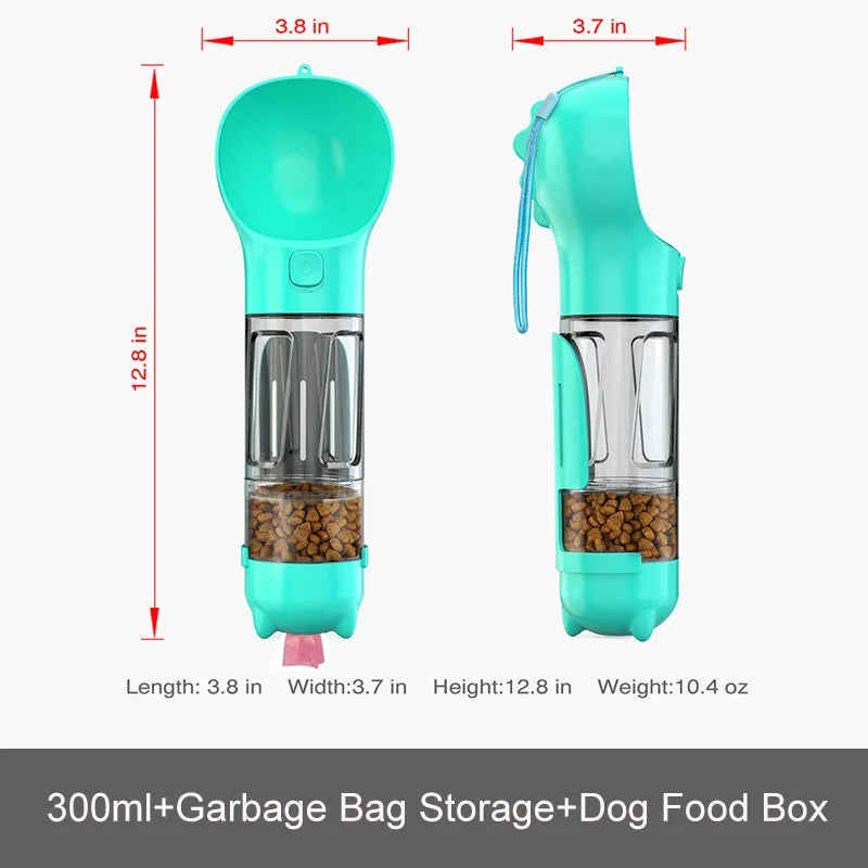 Portable Pet Dog Water Bottle For Small Large Dogs Travel Puppy Cat Drinking Bowl Outdoor Pet Water Dispenser Feeder wiht shovel